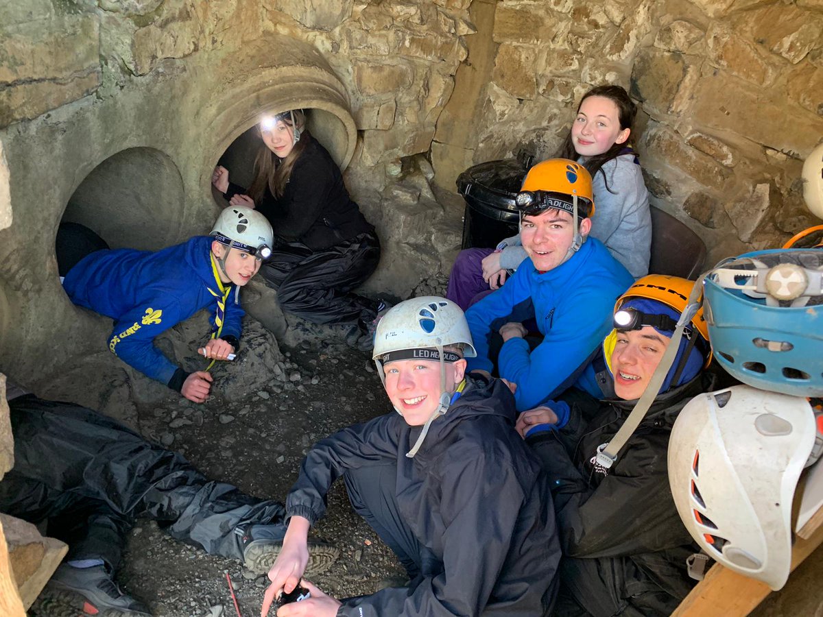 End to a freezing cold night, to glorious warm morning. Caving is up first! #weareexplorers #explorerscouts #dark #spooky
@32ndscouts @ScoutsScotland
@BearGrylls