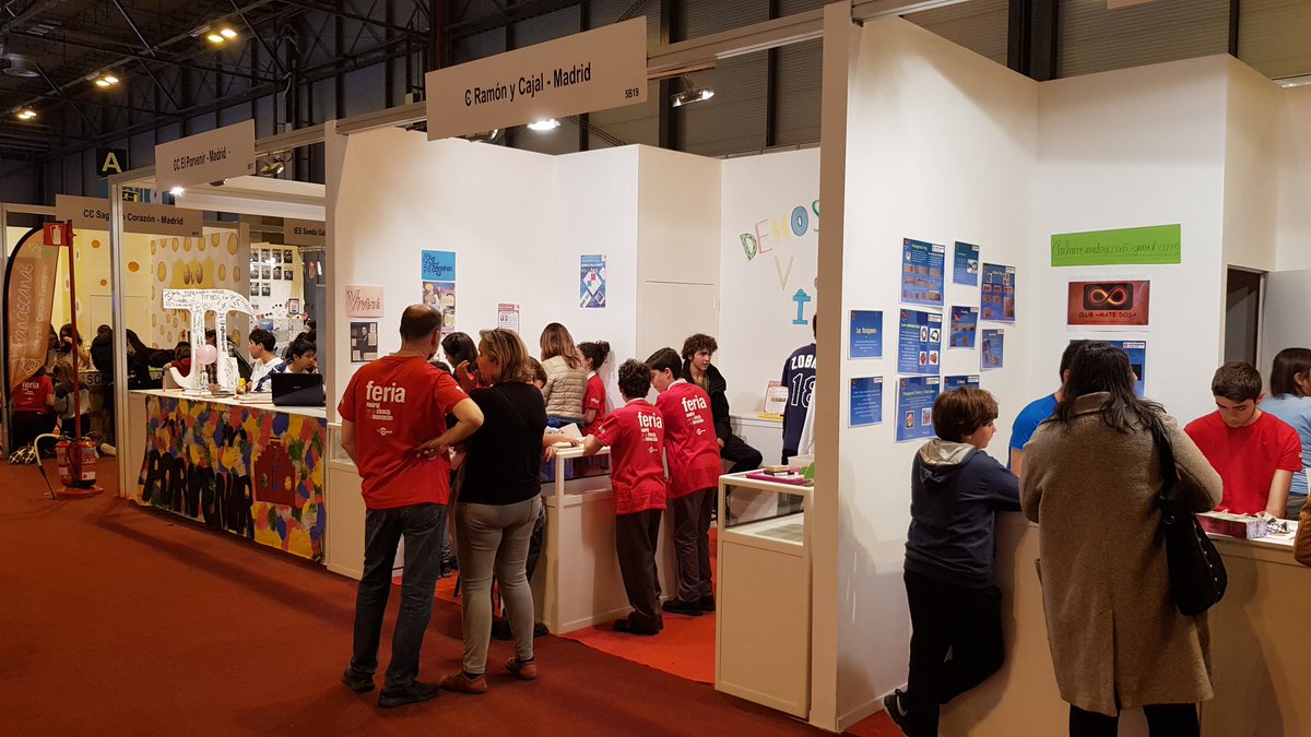 matorresg76's tweet photo. Feria de la Ciencia con @colegio_rcajal. Enhorabuena a todos los que han participado! https://t.co/wYOdisO2mM