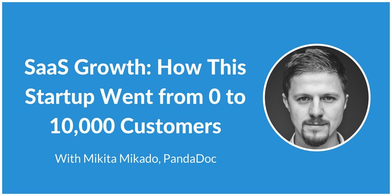 SaaS #Growth: How This #Startup Went from 0 to 10,000 Customers growthhackers.com/articles/saas-…