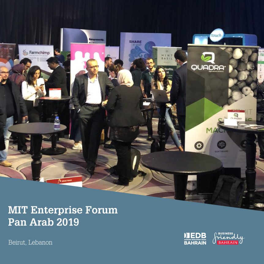 bahrainedb's tweet photo. Exceptional startups in the 12th #MITEFArab is a reminder of why #MENA is a frontrunner in digital innovation. Bahrain; a leader in fostering a #digital-first economy in the #GCC recognises the importance of balancing innovation &amp; fundamentals of a supportive business environment https://t.co/xNROB3Mbb0