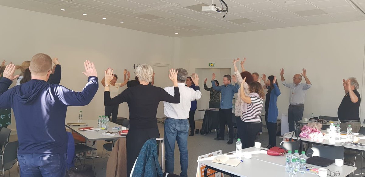 zChangeLeaders's tweet photo. This morning exploring #tCL as #InnovationSpaces great facilitation by our own #ChanthoCreze with a group #TaiChi to unleash #Collaborative #Innovation Followed by #RobertoSaco #WorldCafe tackling questions on the future of our #community #tCLParis19 #Connect #Create #Challenge https://t.co/NYrRE64lz1
