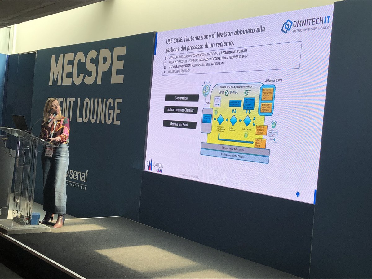 Nicotra62's tweet image. #omnitechit presenta a #MECSPE2019 @CelaniSilvia di @omnitechit on stage! Smart Quality Mgmt a tutto tondo per mettere le #imprese sui binari della #crescita! Con gli Skills giusti! Contatta Silvia per conoscere meglio la ns offerta!