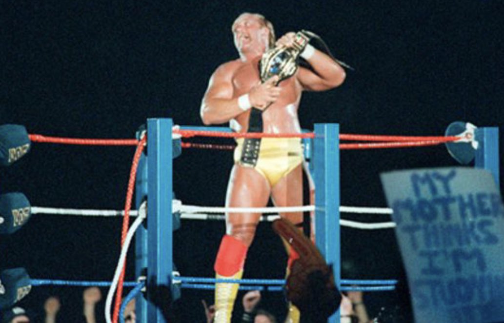 darrenrovell's tweet image. 32 Years Ago Today: @HulkHogan body slams Andre The Giant in Wrestlemania III in what is arguably the greatest day in WWF history, in front of 93,000 at the Pontiac Silverdome.