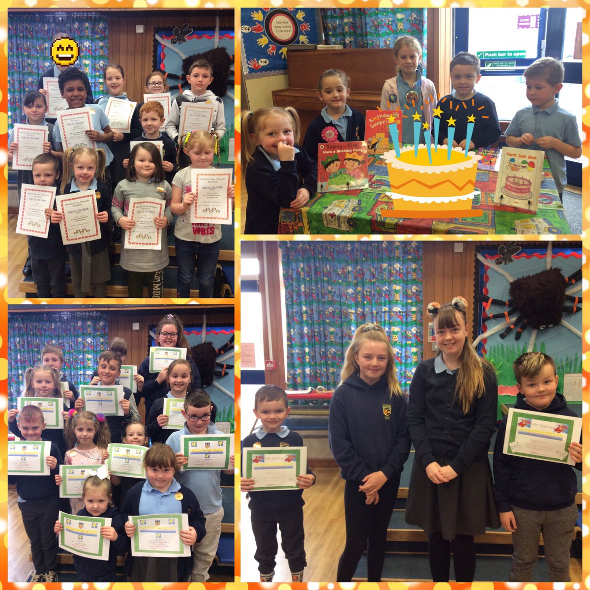 Congratulations to this week’s 'Pupils of the Week', 'Seren yr Wythnos', ‘Criw Cymraeg Winners’ and birthday children. Llongyfarchiadau!