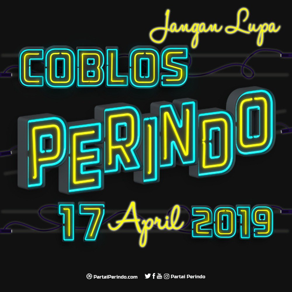 Partai Perindo (@partaiperindo) on Twitter photo Hari pencoblosan udah tinggal menghitung hari nih Sob. Ingat ya, di TPS nanti pilihnya nomor 9, Partai Perindo untuk Indonesia yang maju dan sejahtera! ✊😊
.
.
#2019GuePerindo #9Perindo Hari pencoblosan udah tinggal menghitung hari nih Sob. Ingat ya, di TPS nanti pilihnya nomor 9, Partai Perindo untuk Indonesia yang maju dan sejahtera! ✊😊
.
.
#2019GuePerindo #9Perindo