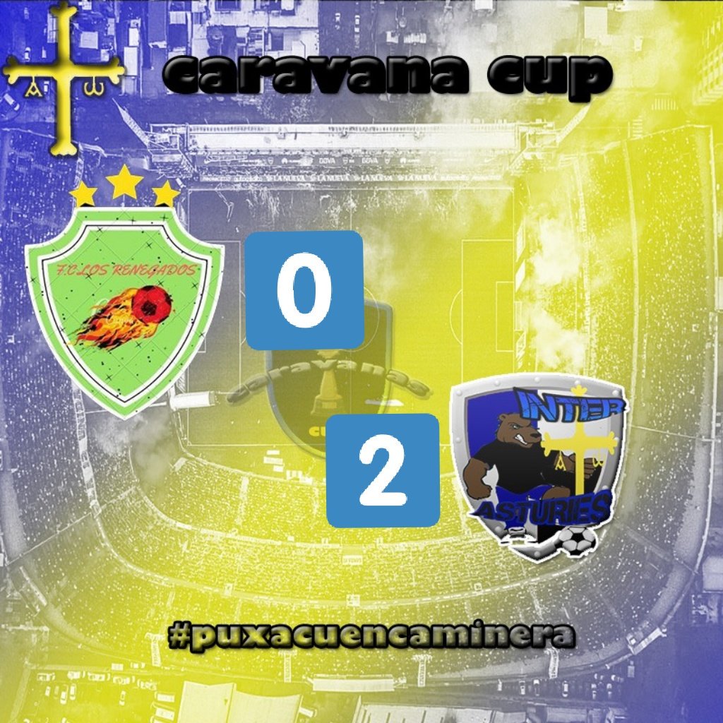 Tercer partido ayer del grupo "C" de la #CaravanasCup
Frente a un equipo que nos puso las cosas muy difíciles pero supimos llevar el ritmo y el balón con paciencia e imponernos 0-2.
Buen juego por parte del equipo <a href="/FRenegados/">FC Los Renegados</a> y desearles suerte en lo que queda de torneo.