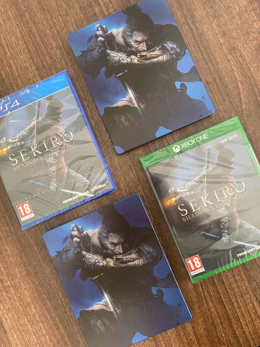 game_collection's tweet image. FOLLOW US AND RT to win a copy of 'Sekiro: Shadows Die Twice' on the format of your choice! We'll throw in the steelbook too... The winner will be announced on Monday 1/4/19 at 3pm. This is not April fools! #competition #giveaway #SekiroShadowsDieTwice #PS4 #XboxOne