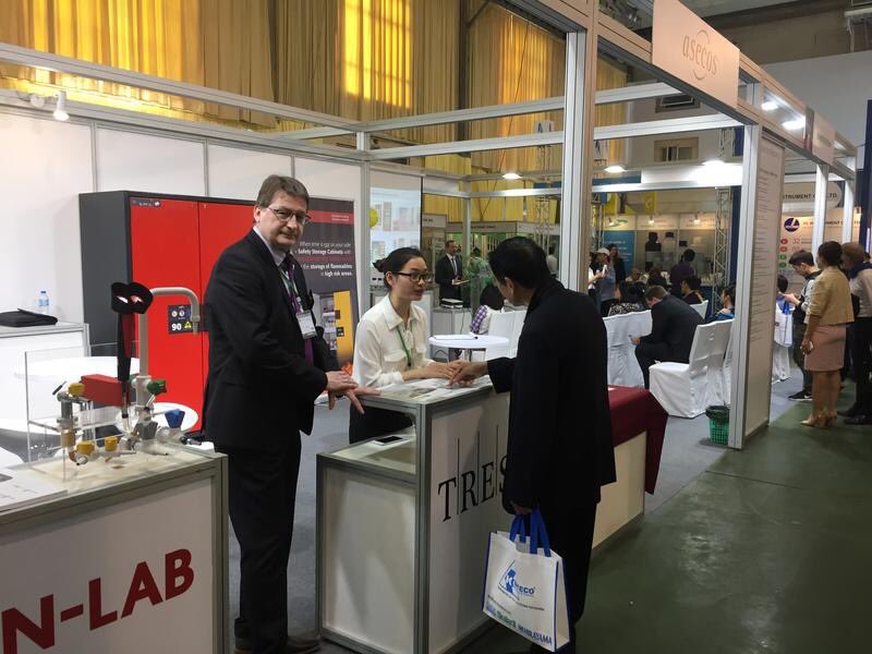 ISternitzke's tweet photo. @TrespaTweets; Trespa will present its Scientific Surfaces Solutions at @analyticaFair Vietnam 2019, which will take place at Saigon Exhibition &amp; Convention Center in Ho Chi Minh, Vietnam. Meet also #excellence4lab partners asecos GmbH and BROEN-LAB A/S on our common booth. https://t.co/ZLoO6sPx3G