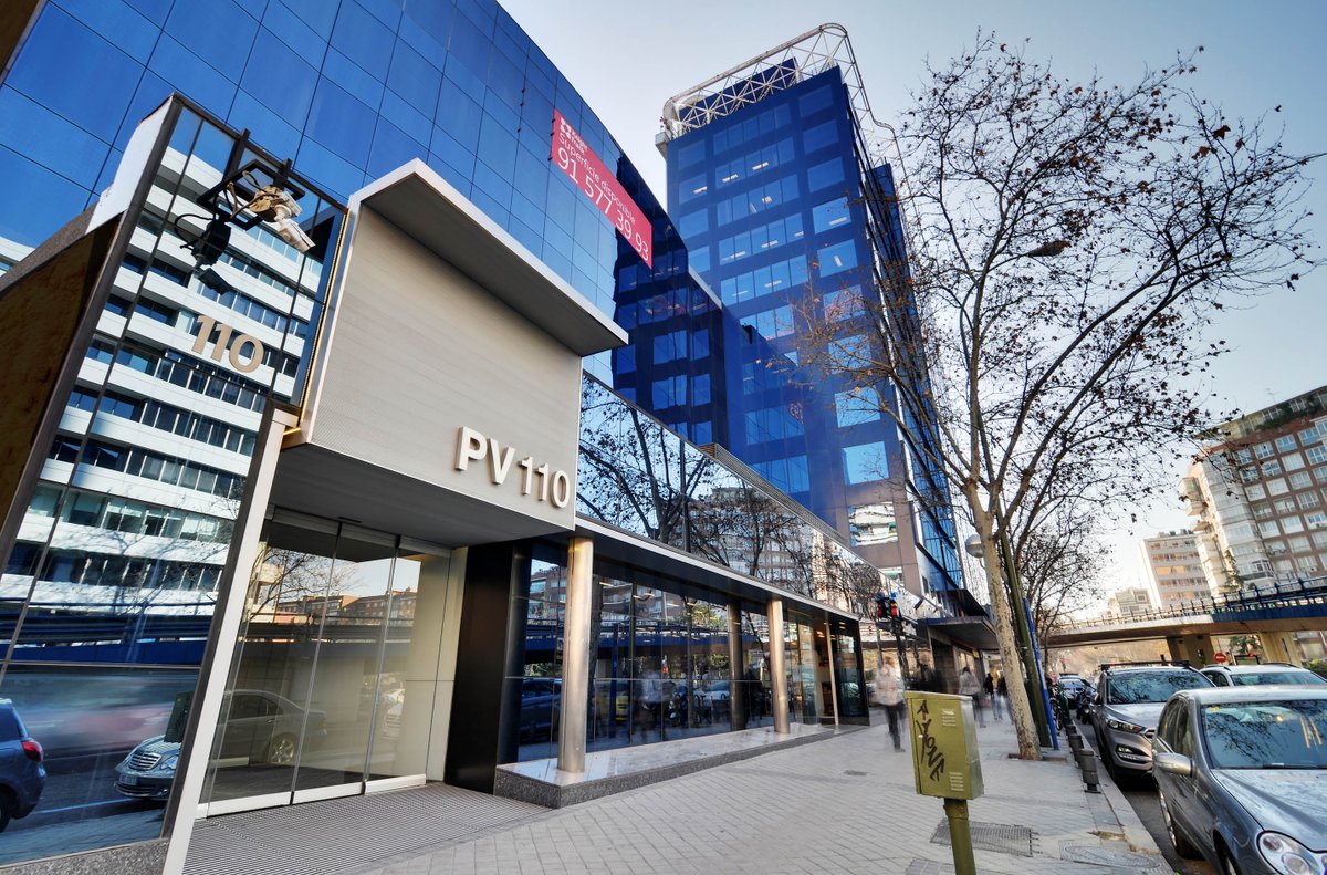 KnightFrankES's tweet photo. Tercera operación de #KnightFrank en Príncipe de Vergara 110 con el alquiler de oficinas a @adama_espana. Felicidades al equipo de #Agencia #Oficinas #KFOffices #Leasing #BestInClassService #Madrid https://t.co/yLWQquQymf