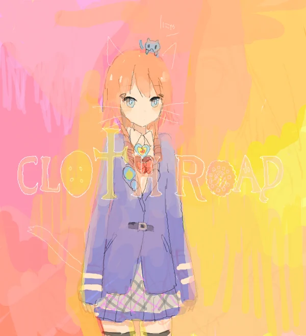急に昔描いたの見たくなって探してみた～2009-2010年くらいの絵…猫耳のしずりんぽいな?? 