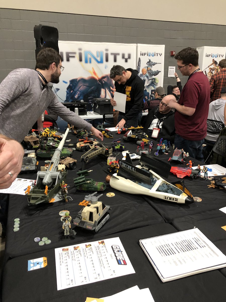 Acon_Infinity's tweet image. Hosted the Yo Joe narrative event last night.  Everyone got to relieve their childhoods combined with @infinitythegame