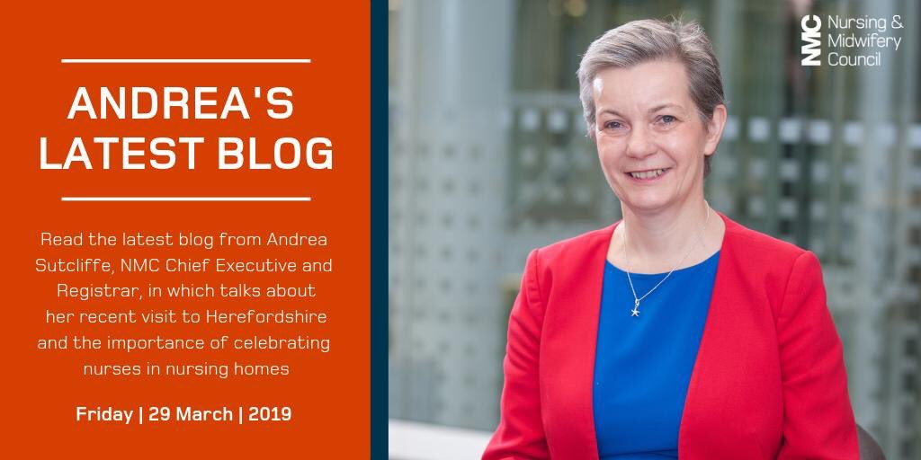 Andrea Sutcliffe πππ (@crouchendtiger7) on Twitter photo Flying the flag for nurses in nursing homes in my latest blog following <a href="/nmcnews/">Nursing and Midwifery Council</a> #ListeningMode visit to <a href="/HerefordshireCH/">Karen Rogers π</a> last week
nmc.org.uk/news/news-and-β¦ Flying the flag for nurses in nursing homes in my latest blog following <a href="/nmcnews/">Nursing and Midwifery Council</a> #ListeningMode visit to <a href="/HerefordshireCH/">Karen Rogers π</a> last week
nmc.org.uk/news/news-and-β¦