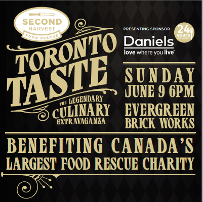 VillageLivinMag's tweet photo. Get your Tickets for @SecondHarvestCA Annual #fundraiser. @TorontoTaste rallies the city’s top chefs to support food rescue for Its 29th Year. Get Your tickets for June 9th,  2019 at @EGBrickWorks  #TorontoTaste2019 https://t.co/EBOg8XLJQ3 https://t.co/sM3WGEJUeR
