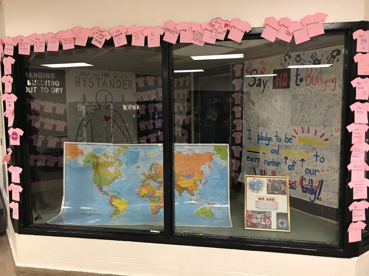 Anti-Bullying Week reminders to Be Kind, Commit to Action and Do Not Be By-Stander ⁦<a href="/HumberviewSS/">Humberview S.S.</a>⁩ or anywhere!