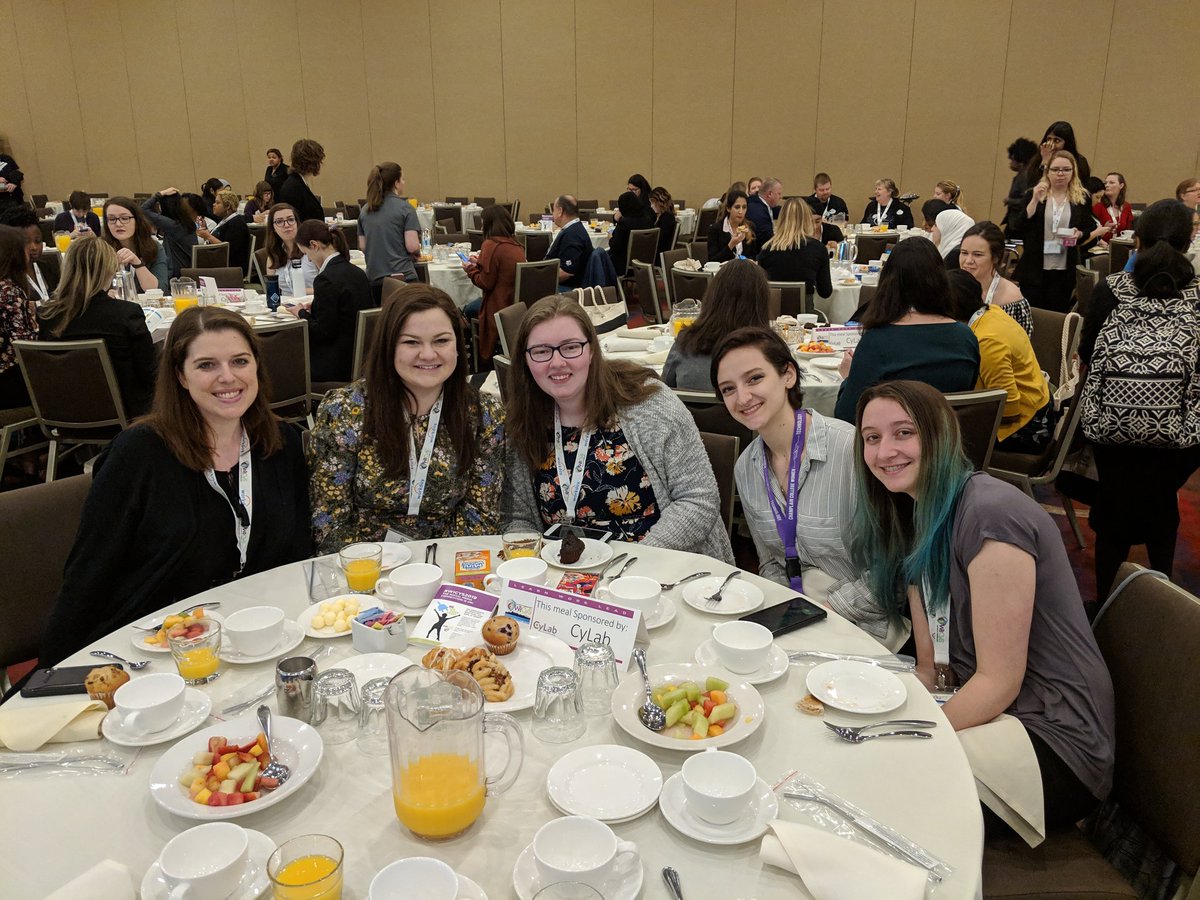 MegDonovan97's tweet image. Starting the morning off with breakfast sponsored by @CyLab !!! So excited for today's sessions and career fair! @WiCySorg @ChamplainEdu  #WiCyS2019 #campchamp #champlaincollege