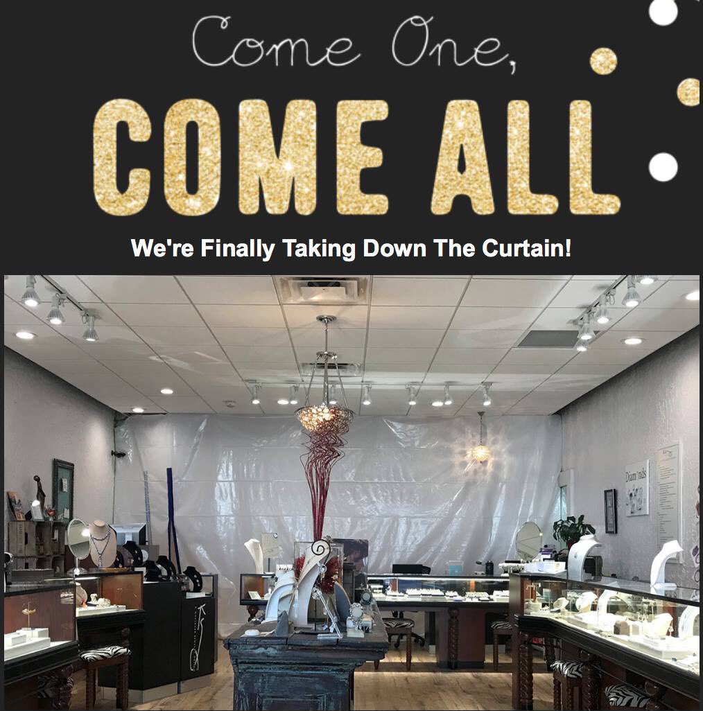 WSPlazaPA's tweet photo. .@knovingerjewels is dropping the curtain and revealing their latest redevelopment progress! Join Kristin Novinger and her team this Saturday, March 30, from 9:30 a.m. to 5:00 p.m.
We hope to see you Saturday! #WSP #ShopSmall #WSPShopSmall #SupportLocal https://t.co/Pxnq5meLCo
