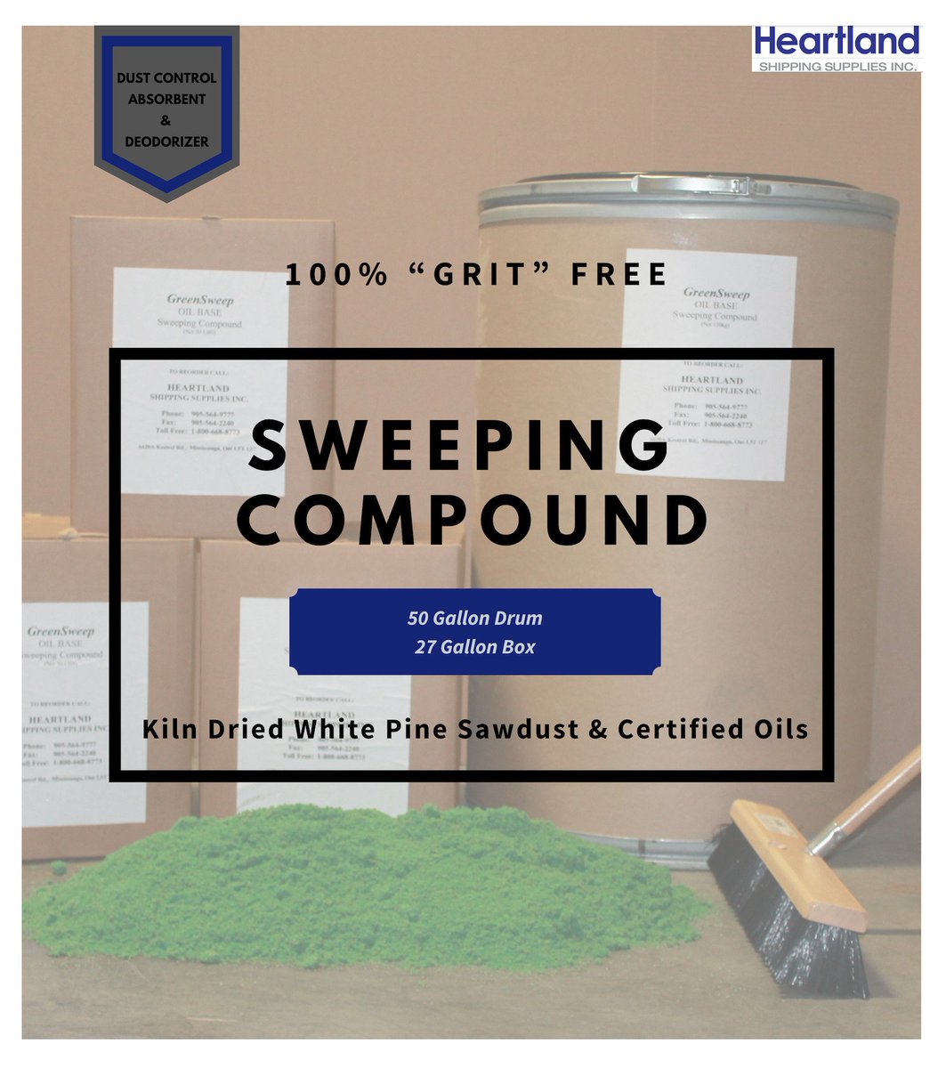 Heartland Shipping Supplies On Twitter Our Sweeping Compound Is