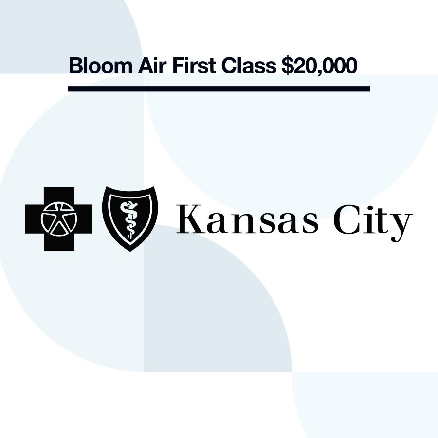 bloompartykc's tweet image. This is your captain speaking. We would like to take a minute to highlight our First Class Flyers with donations of $20,000. Thank you Blue Cross Blue Shield of Kansas City for helping community health reach new heights with your generous donation.