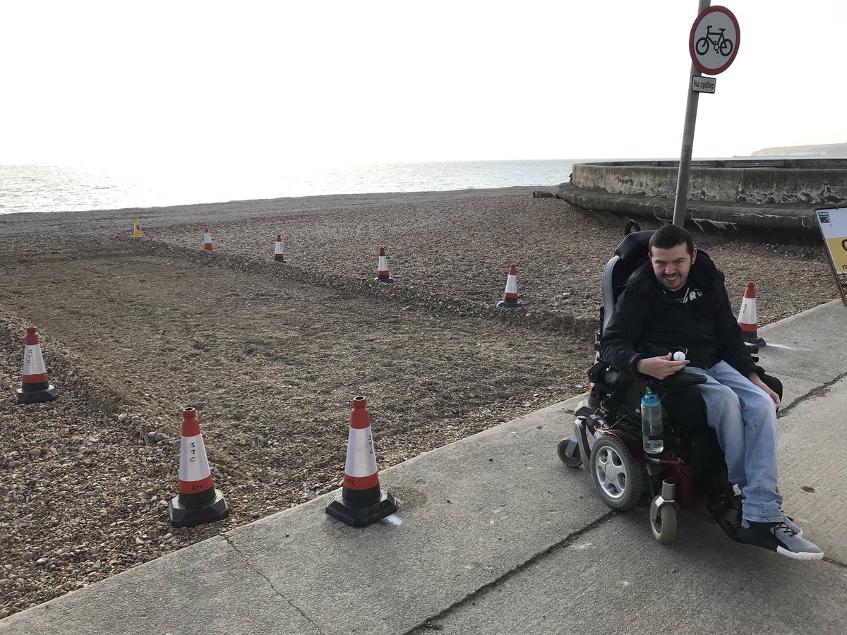 SeafordBeach's tweet photo. Please #donate to #SeafordBeachAccess project. Raising funds towards a tiled platform area on our beach in #Seaford. For users with #Disabiliies . #FridayThoughts https://t.co/yi1GYxbe9K https://t.co/ltIvIGnSeH