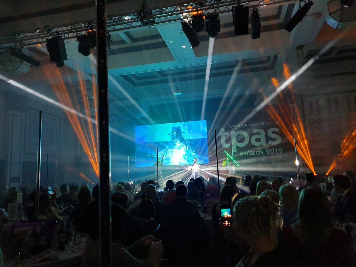 StockportHomes's tweet image. Enjoying the pre-awards entertainment at #tpasawards2019 before waiting to here the results. We're up for no less than 3 awards this year!!
