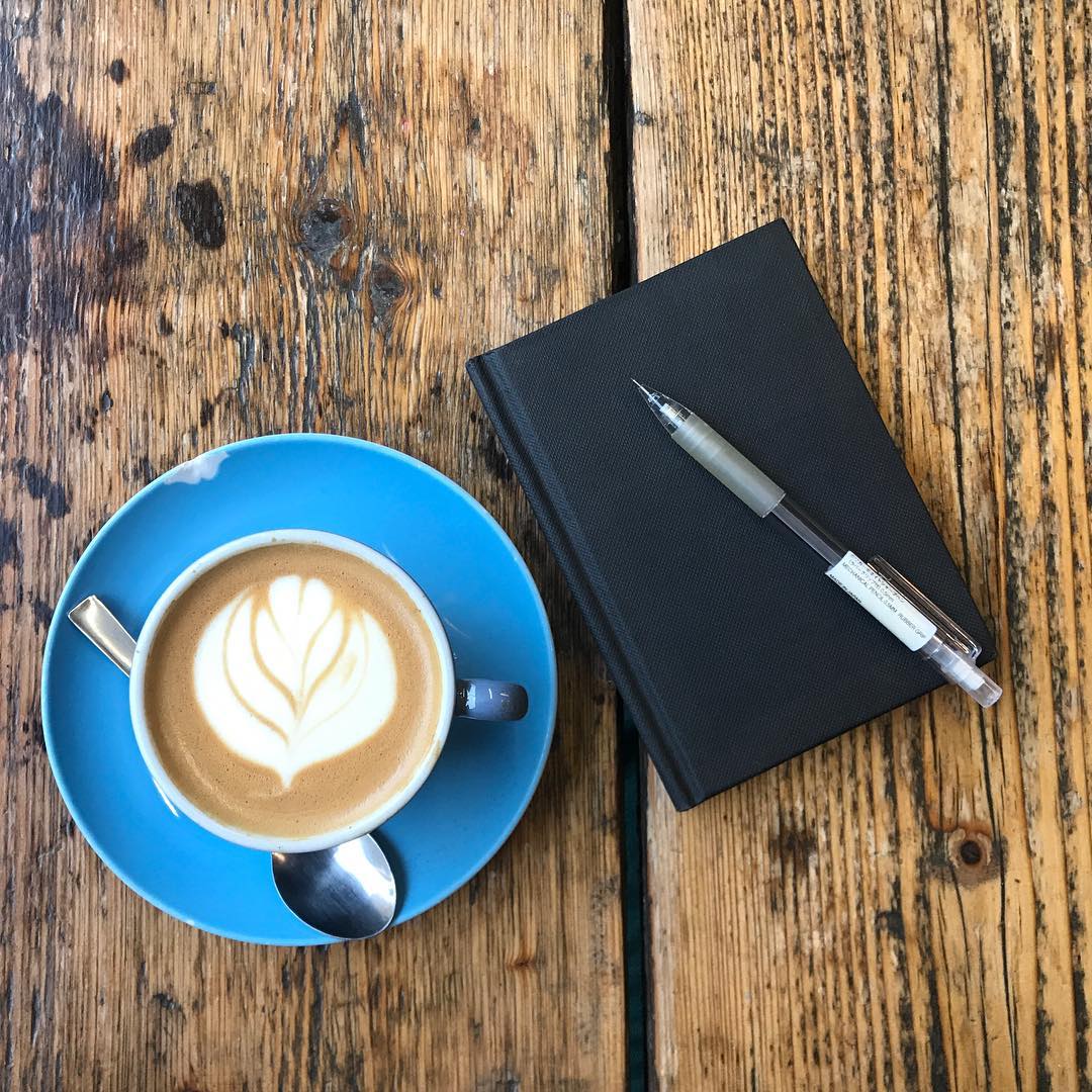 Coffee &amp; sketches ☕️🖤👌
📸 by <a href="/cropped/">l</a>.parsley 🙌