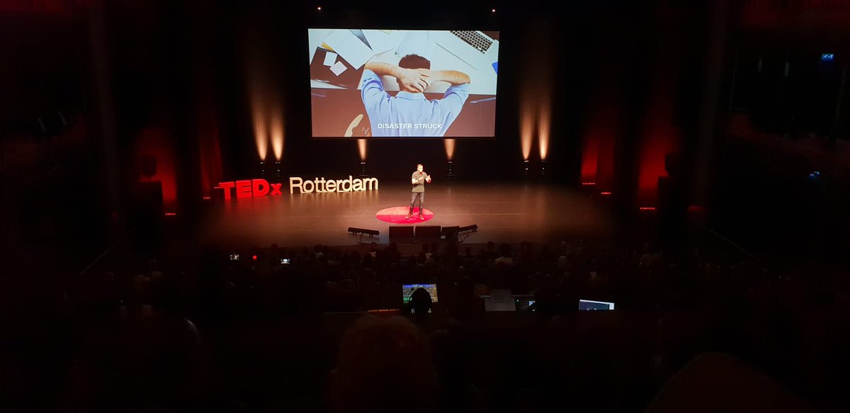 Vandaag is Rotterdam aan de beurt: inspirerende talks tijdens <a href="/TEDxRotterdam/">TEDxRotterdam</a> in @TheaterRdam! Onze reporters zijn op locatie, binnenkort meer online! #TEDx #rotterdam #open010 #inspiratie