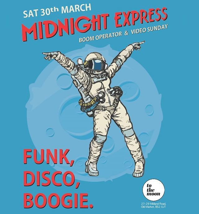 Boogie on down at Midnight Express this Saturday with Boom Operator & Video Sunday on the decks, top funk, disco & boogie records! 😀 🕺
.
.
.
.
.
#party #saturdaynight #boogie #funk #disco #dancing #vinyl #vinyldjs #tothemoonbristol #oldmarketbristol … ift.tt/2V5XJVw