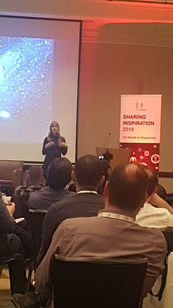 JuniorsCo's tweet photo. @astro_insa thank you so much for your message as a role model for all girls who need motivation such as  "yes you can" to embrasse a STEM carrier and develop a true passion.  #SI19 #TInspiringSTEM https://t.co/0aJCBFz7tY
