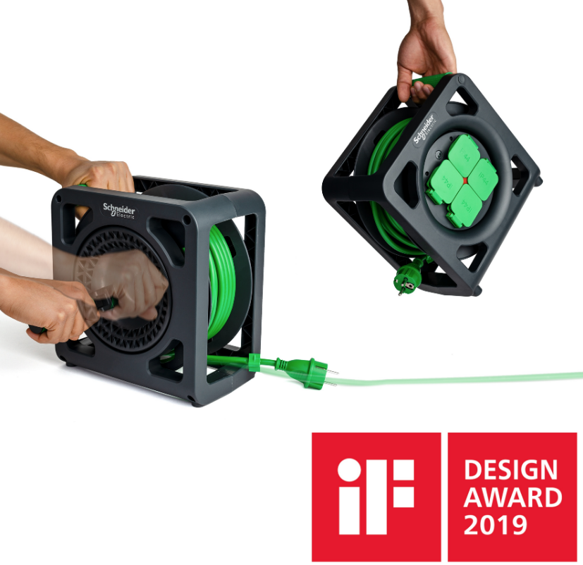 El enrollacable Thorsman de Schneider Electric gana el prestigioso iF DESIGN AWARD 2019
ielektro.es/2019/03/29/enr…