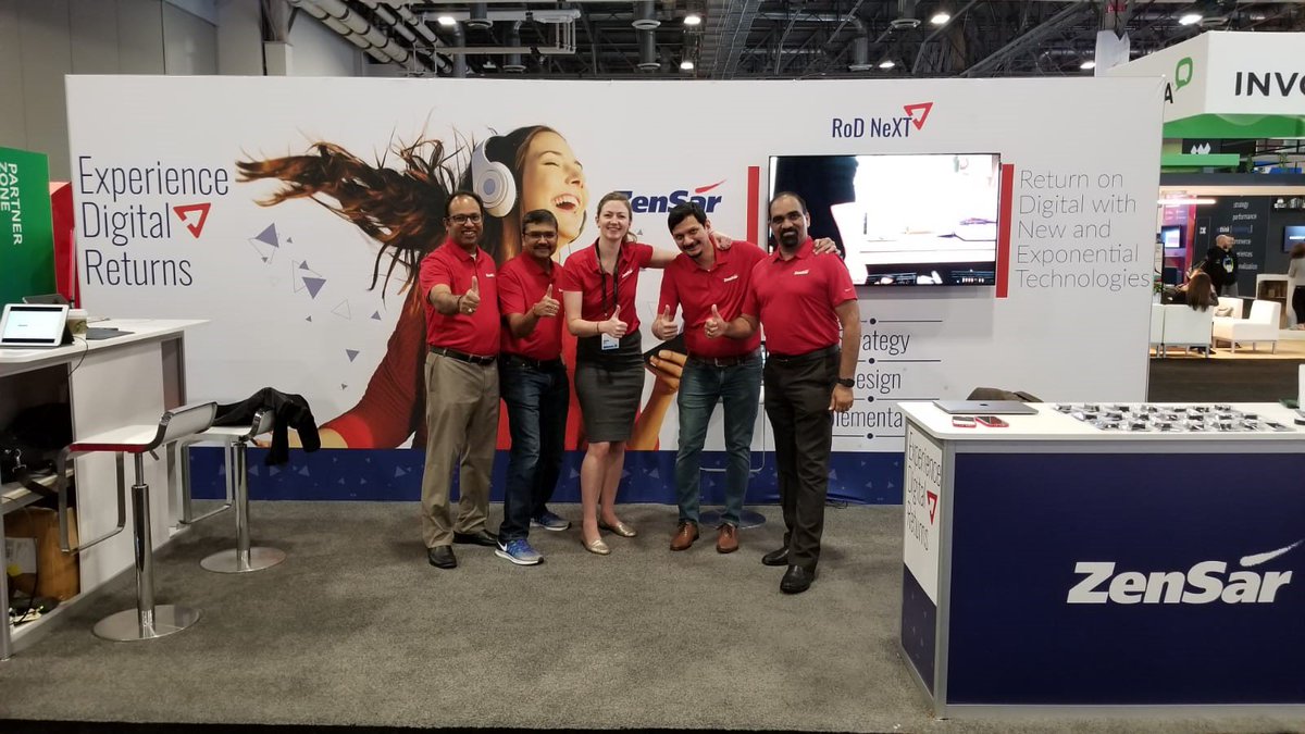 Zensar's tweet image. Day #3 at The @AdobeSummit was a great experience for Team Zensar. Our #AdobeSolutions stood out and garnered a lot of attention. For more information - zensar.com/adobe-dxp/