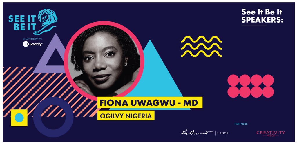 debolzie's tweet photo. “Know your value, know what you bring and never be under pressure to go below it” - Fiona Uwagwu, MD @NigeriaOgilvy
#SeeitBeit #seeitbeitAfrica #creativityweek2019 #InviteYourself https://t.co/N4oLAzdDtG
