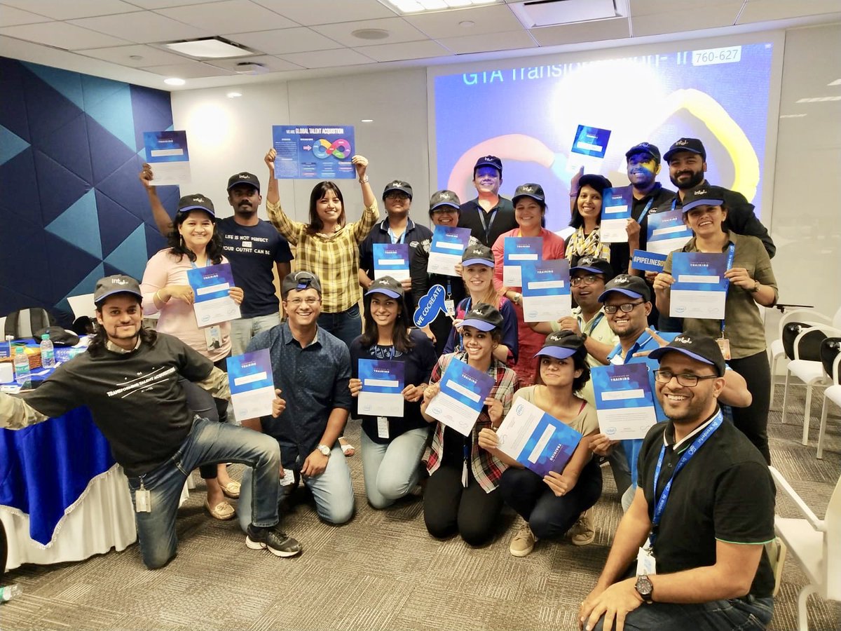 ambily_c's tweet image. That’s a wrap for Talent Acquisition Transformation training in India for WW13...#Empowered #Accountable #PipelineOverReqs #QualityOverVolume #DataOverGut #TalentFirst #IamIntel @allynbailey @KasiaNagal @ChetanCP1981 @ranjit2281