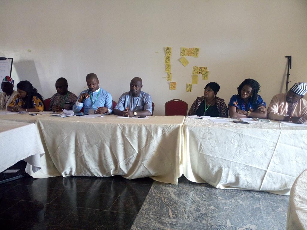 AsayireK's tweet photo. Nigeria MHM Training of Trainers Policy Round Table Talk and Discussion. Discussions boardering on Policy, Budget, Implementation and Monitoring, Voice and Participation and Coordination

#MHMTOTNigeria @VirginiaKamowa @nevilleokwaro @ajur_gai @PriscillaAchakp @WSSCCouncil https://t.co/bVPQOs5aWD