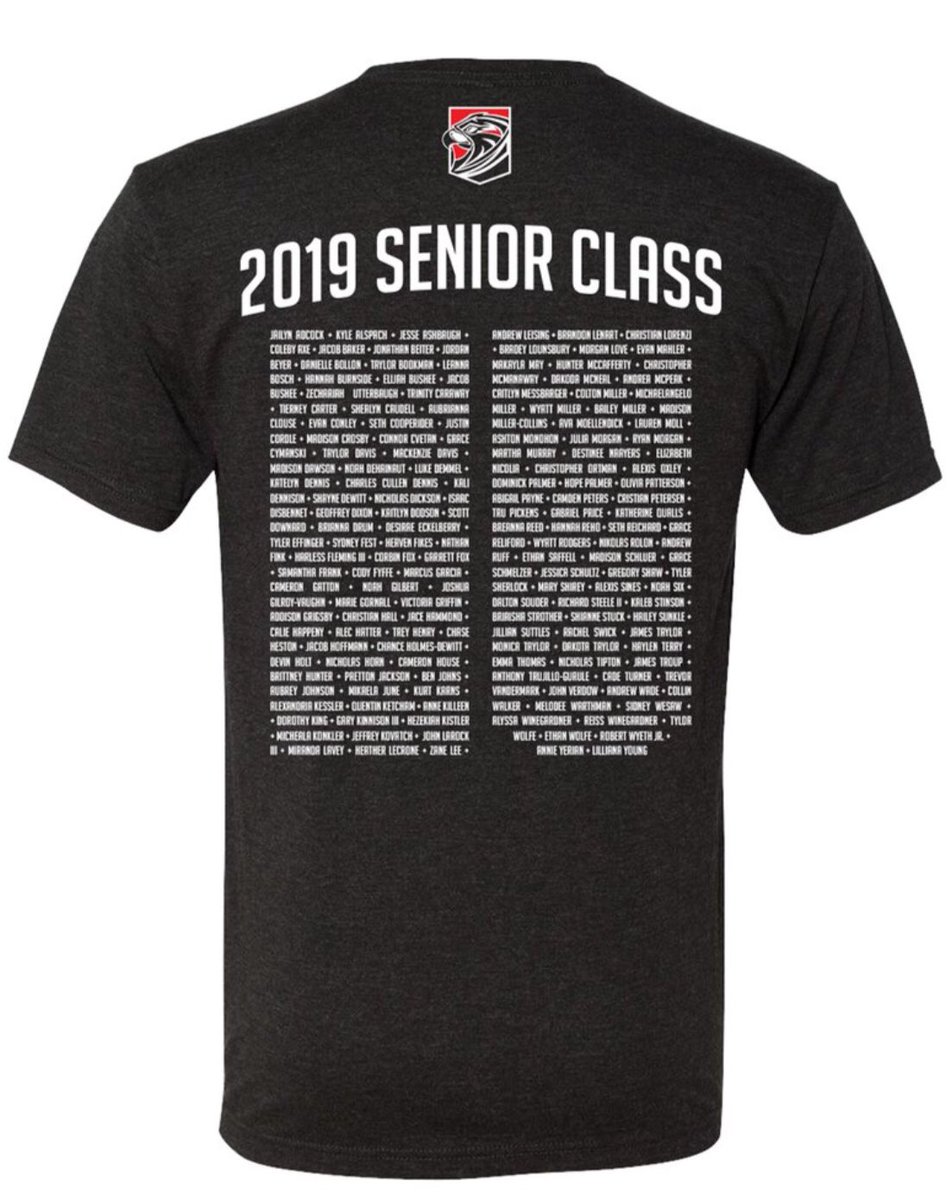 fit_TOGETHER1's tweet photo. Congrats Fairfield Union Class of 2019! Wear your Senior Shirts with #FalconPride! Order yours today from our Athletic Booster website https://t.co/eo0D4hibfr @young_lilli @emmathomxs @mahlertraci @Avamarie_22 @benxjohns @haylennnnnnnnn @kat_qualls @Trey_Henry14 @garrettfox_19 https://t.co/2iTx2FMC5E