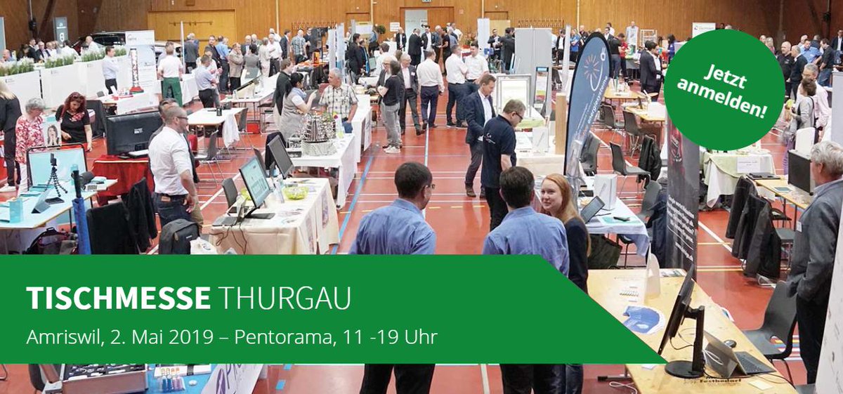 Als #Startup hast du die einmalige Gelegenheit für nur CHF 100 als Aussteller an der <a href="/tischmesseTG/">Tischmesse Thurgau</a> dabei zu sein. Jetzt anmelden und neue, wichtige Kontakte knüpfen! startnetzwerk.ch/startup/angebo…