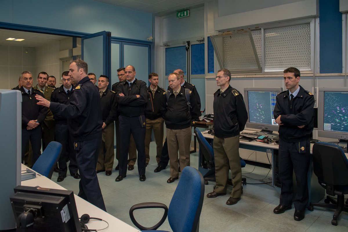 MSCOE_NATO's tweet photo. A large delegation from @MSCOE_NATO visited the @ItalianAirForce Flight Test Centre and Airspace Control Training Centre in Pratica Di Mare Military Airport yesterday.
#Simulation #collaboration https://t.co/zQaYsTbzCq