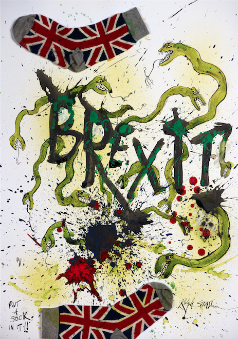 SteadmanArt's tweet photo. Happy Sort-of-Brexit-but-not-quite-really Day!

#bloodymess

#incompetentpoliticians

#laughingstockofeurope

#losingthewilltolive https://t.co/qPIi4SbY3s