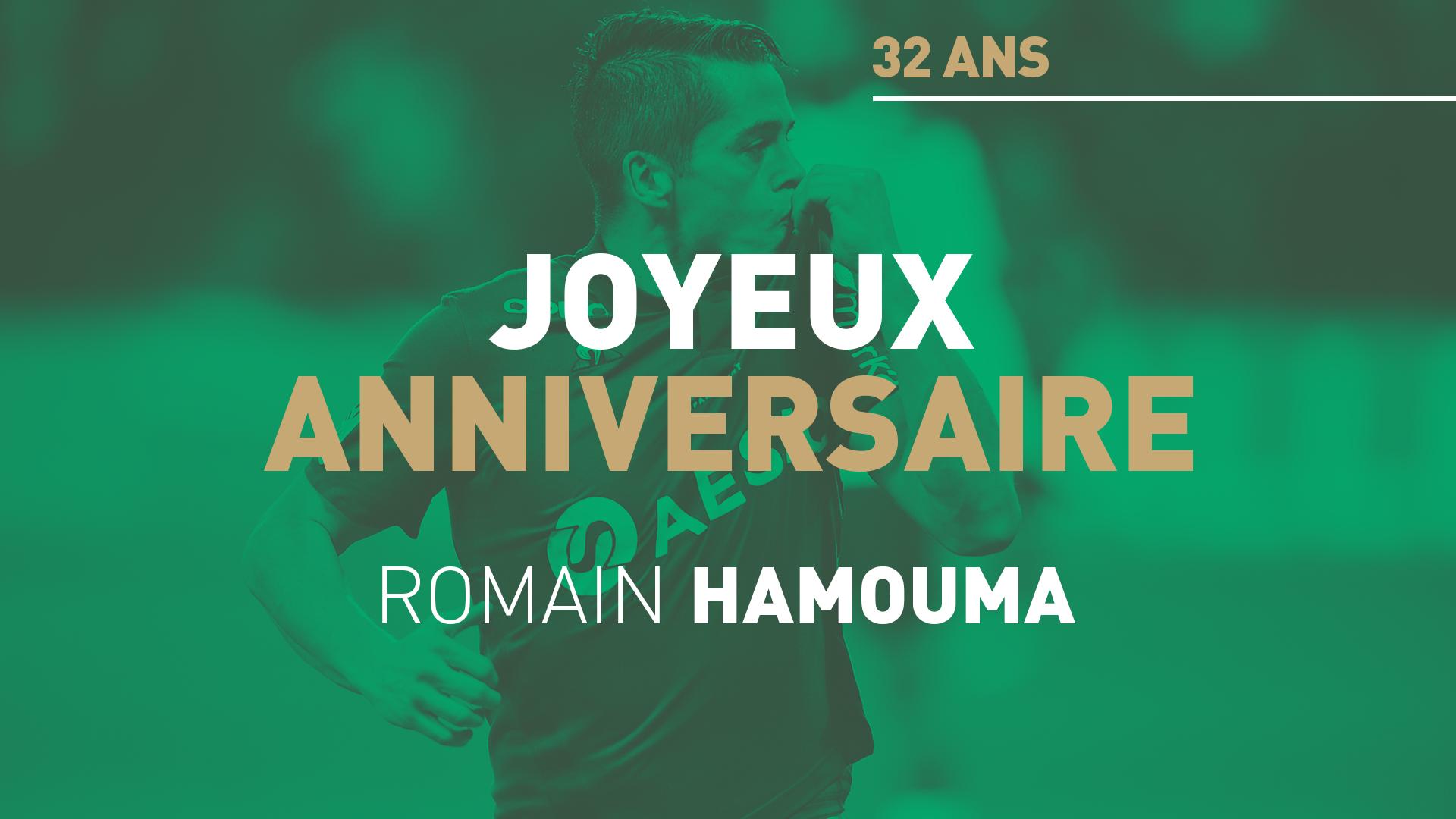 As Saint Etienne Joyeux Anniversaire Romain Hamouma Notre Attaquant Fete Aujourd Hui Ses 3 2 Ans