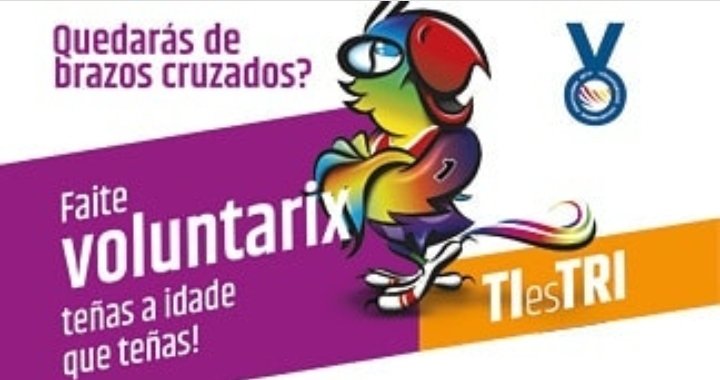 ofivoldxtivo's tweet photo. #haztevoluntario
O domingo 31 de marzo pechamos o prazo de inscrición👀 para ser voluntario no #ITUPontevedra19
Únete a nós no maior evento deportivo de #Galicia... FAITE VOLUNTARIO 😊 #TiEsTri
INFO no LINK da nosa BIO 😉
#voluntariadodeportivo
#voluntariadodeportivopontevedra https://t.co/5b4K22Wquv