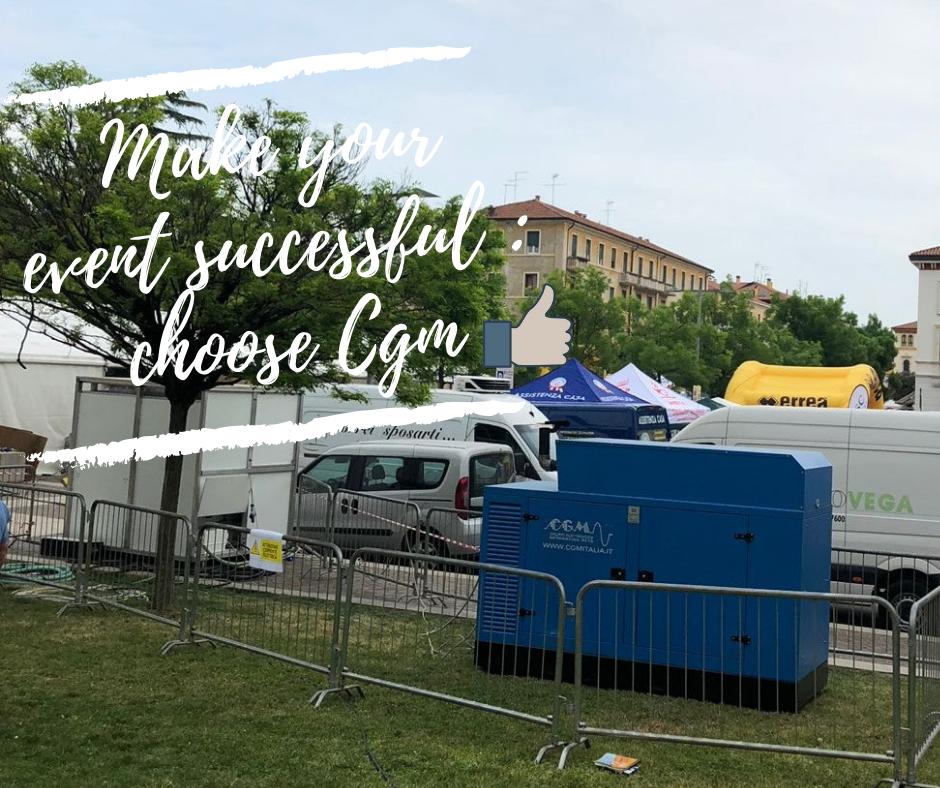 CGM ha sempre disponibile una vasta flotta di gruppi elettrogeni pronti per essere noleggiati. 
Richiedi ora il preventivo per il generatore più adatto per il tuo evento!
cgmitalia.it
#cgmgeneratingsets #generatingsets #therightproductforyou  #madeinIT
