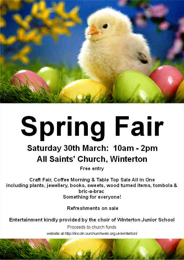 Winterton Events (@wintertonevents) on Twitter photo A welcome awaits! Sat 30 March 10am-2pm Spring Fair @ #Winterton All Saints Crafts, books, bric-a-brac, tombola, jewellery, cushions, Easter items, All sorts! Refreshments. Junior School choir <a href="/winterton2022/">Winterton 2022</a> <a href="/WintertonTC/">Winterton Council</a> <a href="/Winterton_Rover/">π‘πΏπΊπ½ π¦πΊππ
ππππππππΎ</a> <a href="/WintertonRFC/">Winterton Rangers FC</a> #WhatsOnLincs #LincsConnect A welcome awaits! Sat 30 March 10am-2pm Spring Fair @ #Winterton All Saints Crafts, books, bric-a-brac, tombola, jewellery, cushions, Easter items, All sorts! Refreshments. Junior School choir <a href="/winterton2022/">Winterton 2022</a> <a href="/WintertonTC/">Winterton Council</a> <a href="/Winterton_Rover/">π‘πΏπΊπ½ π¦πΊππ
ππππππππΎ</a> <a href="/WintertonRFC/">Winterton Rangers FC</a> #WhatsOnLincs #LincsConnect