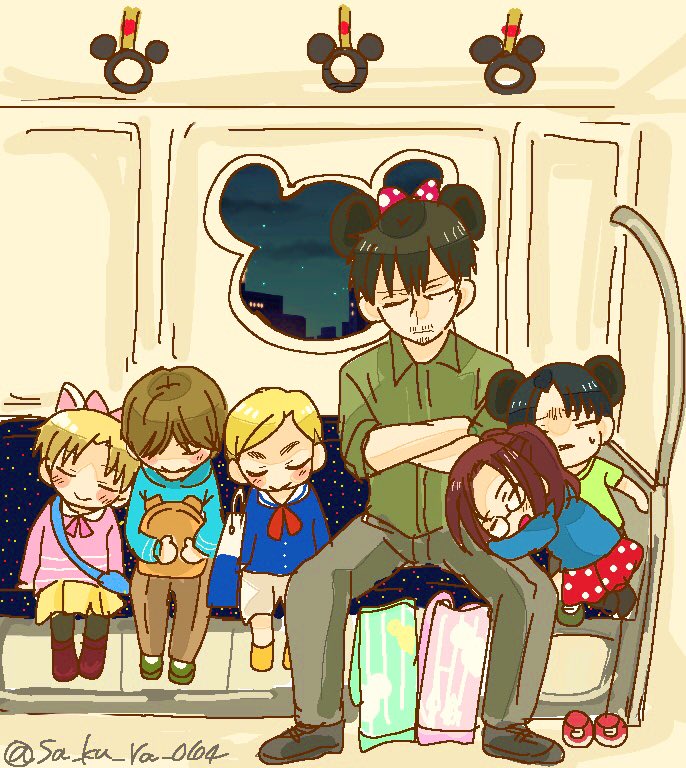 夢の国でバイトしてるとしたらこんな感じかなっていう私の中でのイメージ。
#進撃の巨人 