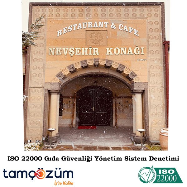 Apak Gaziantep Mutfağı - Nevşehir Konağı.ISO 22000 Gıda Güvenliği Yönetim Sistem Denetimi.
tam-cozum.com
#işsağlığı #işgüvenliği #işgüvenliğiuzmanı #işsağlığıeğitimi #belgelendirme #iso #ce #tamçözüm #iso22000
goo.gl/maps/mkPCfWgFn…