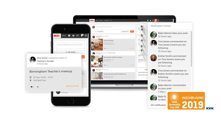Open Social <a href="/GoalGorilla/">GoalGorilla</a> laat elke organisatie snel een gebruiksvriendelijk social netwerk lanceren dat privacy hoog in het vaandel heeft. Geschikt voor community's, intranetten en klantencommunicatie. Inschr. #innotop: bit.ly/2FtONCw