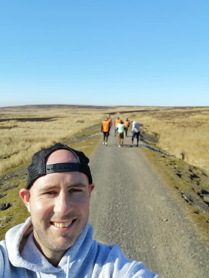 Rushworth2019's tweet photo. @ChrisRush22 joining the Coast to Coast charity walk today, raising money for @teamsolan
What an amazing effort by the boys from @SacristonCCC
https://t.co/HYE3noU67z https://t.co/iLWnalmN0G