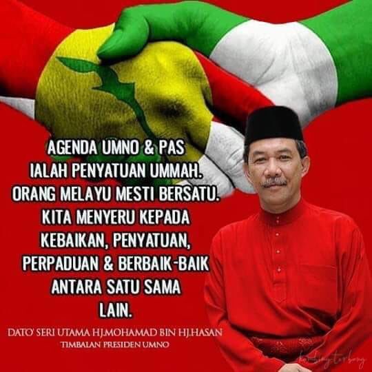 MayaUmno's tweet photo. Betapa Indahnya maksud Kerjasama yang dibawakan oleh UMNO dan PAS. Alhamdulillah. Takbir! https://t.co/ETlQXhYYGH