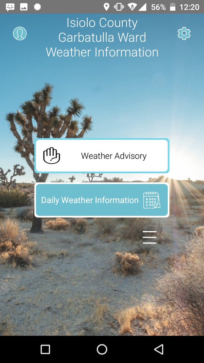 amfratech's tweet photo. #myAnga Observed weather data for Isiolo County Garbatulla Ward. Some rainfall experienced over the last few days. @isiolo011 @MarsabitGov Leveraging on ICT for early warning systems. Download #myAnga for agri-weather advisory at your fingertips! #WeatherPrecision @CTAflash https://t.co/9VclZEJDH8
