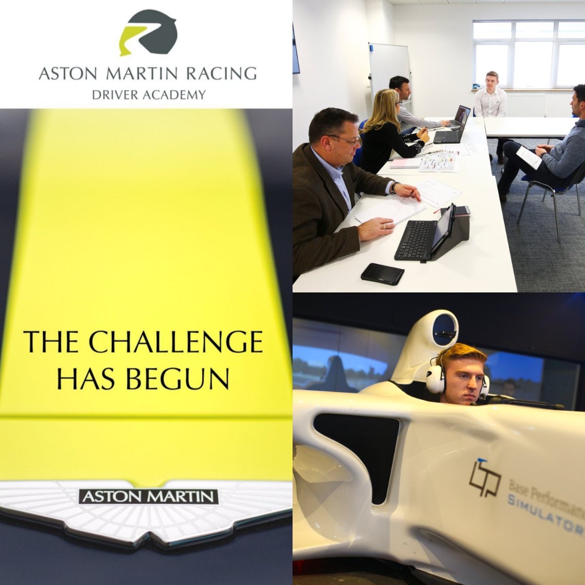 AlexTJRacing's tweet photo. Very happy and privileged to announce that I have been selected as one of the 23 drivers on the Aston Martin Driver Academy!
The challenge has definitely begun!
Head to the @AMR_Official webaite to see the full press release!
#AMRdriveracademy #AMR
#GainTheAdVANTAGE https://t.co/s6AzJo18uH