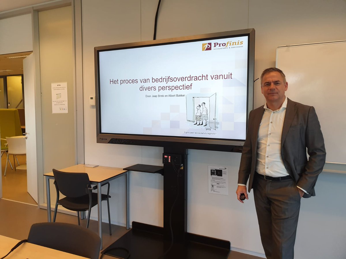 Vandaag een gastcollege mogen geven op de Hogeschool Windesheim. Onderwerp van dit college was 'Het proces van bedrijfsoverdracht vanuit divers perspectief'. Wij kijken terug op een geslaagde dag! 

<a href="/Windesheiminfo/">Hogeschool Windesheim (inactief)</a> #bedrijfsovername #familiebedrijf #mkb #onderwijs  #windesheim