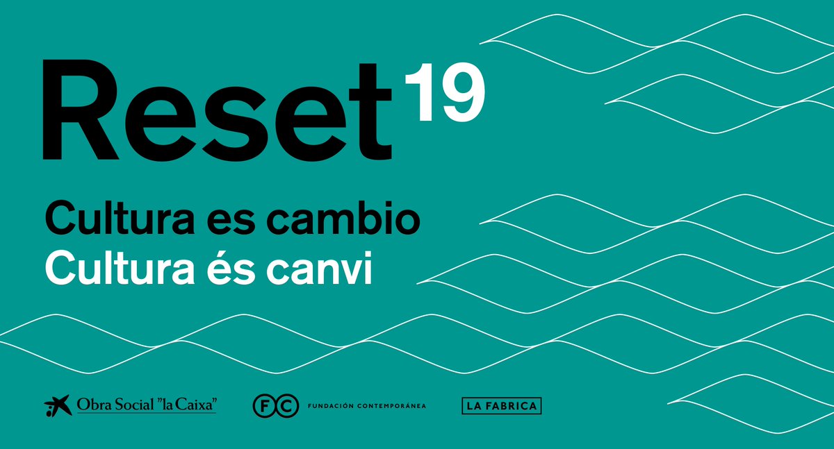 RESET_cultura's tweet photo. El auge de las #plataformas #digitales, los #influencers culturales y el #astroturfing como técnica de manipulación de los públicos. Estos y otros temas de actualidad en #Reset19, los días 4 y 5 de abril en @CaixaForum Barcelona
Programa completo 👉 https://t.co/Pk2iNUbuY3 https://t.co/KU0PvcKiVX